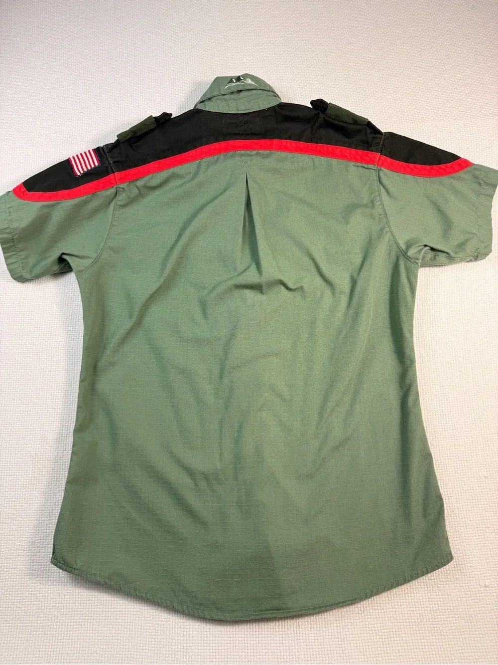 Trail Life USA Olive Green Short-Sleeve Button-Down Shirt